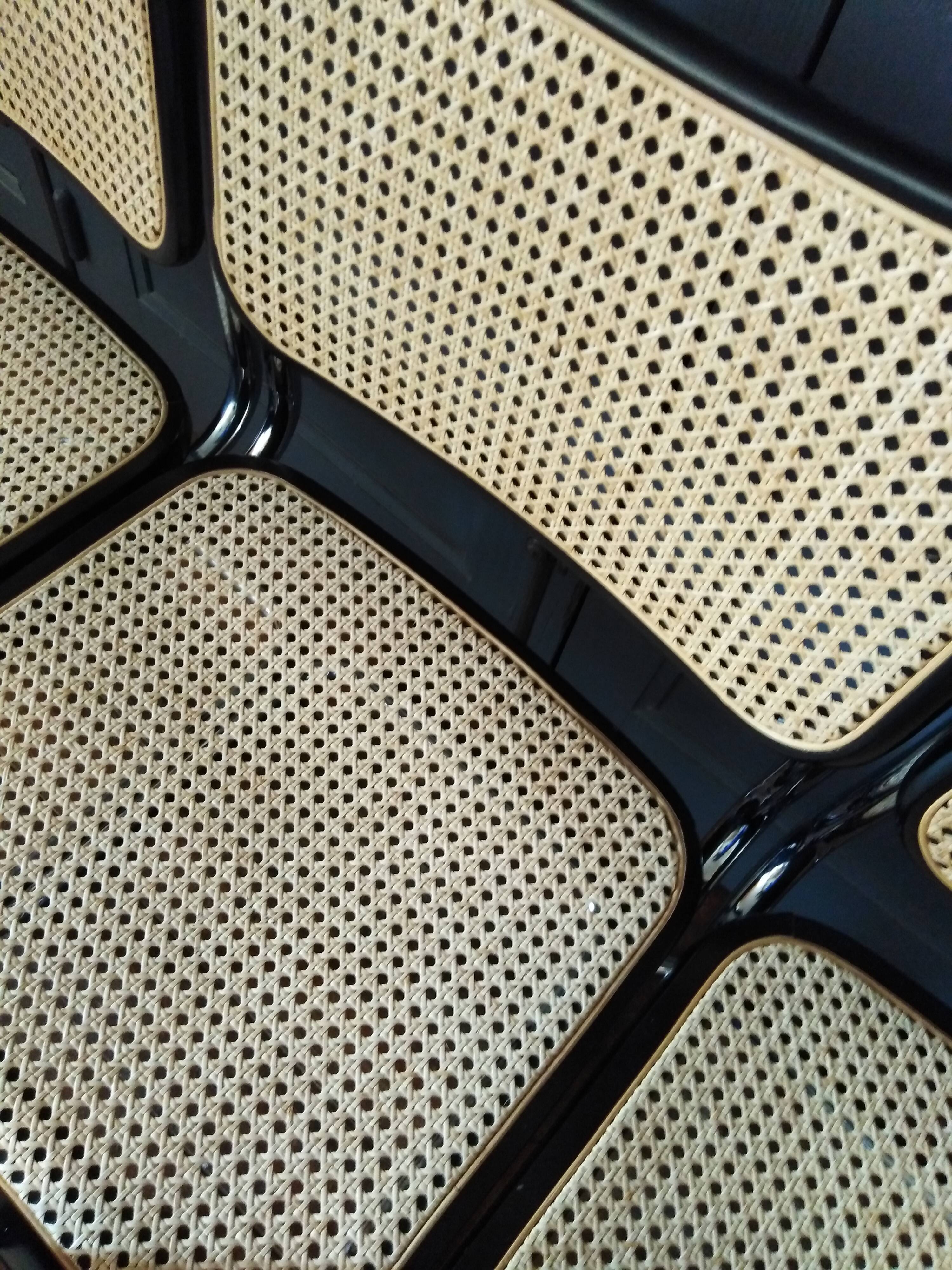 4 chairs Marcel Breuer B32 Cesca 1970