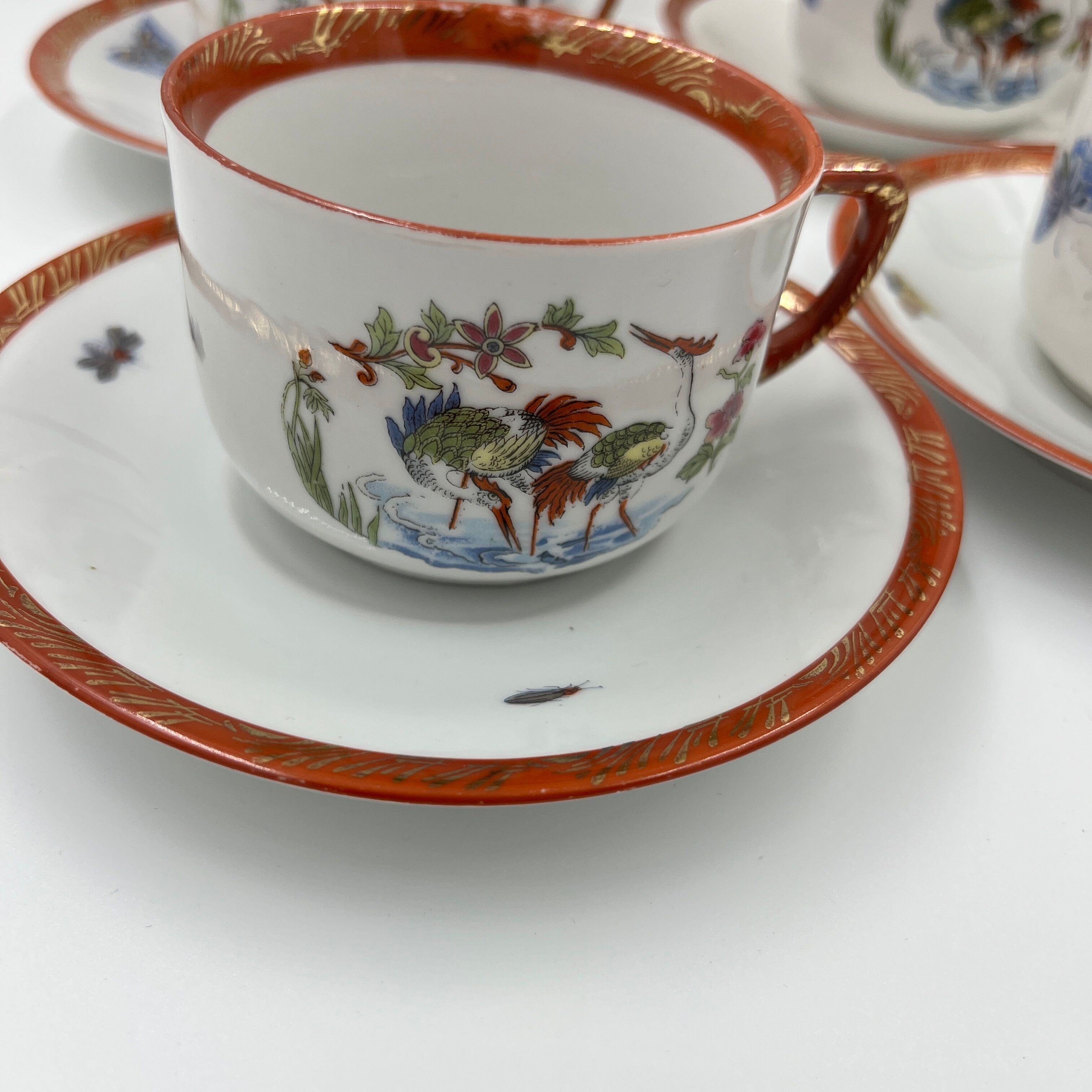 Japanese décor coffee service