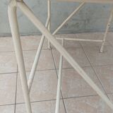 High industrial metal and formica work table