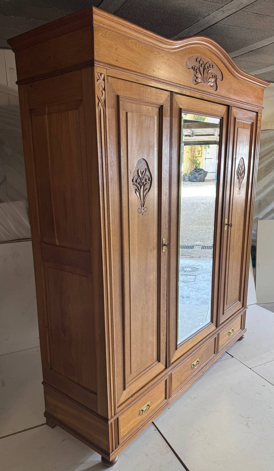 Parisian Art Deco wardrobe