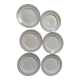 Dessert plate in Terre de Fer U & Cie Sarreguemines model Carlos
