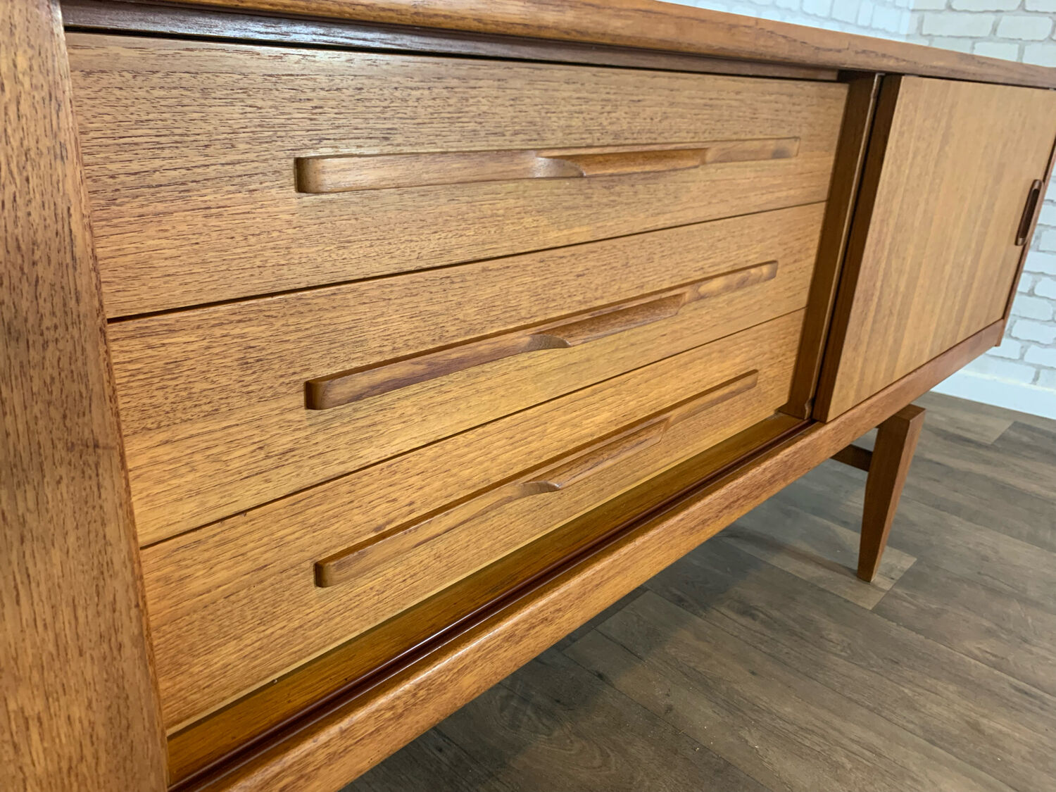 Vintage scandinavian sideboard 1960