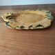 Glazed earthenware dish signed Annette Boyer