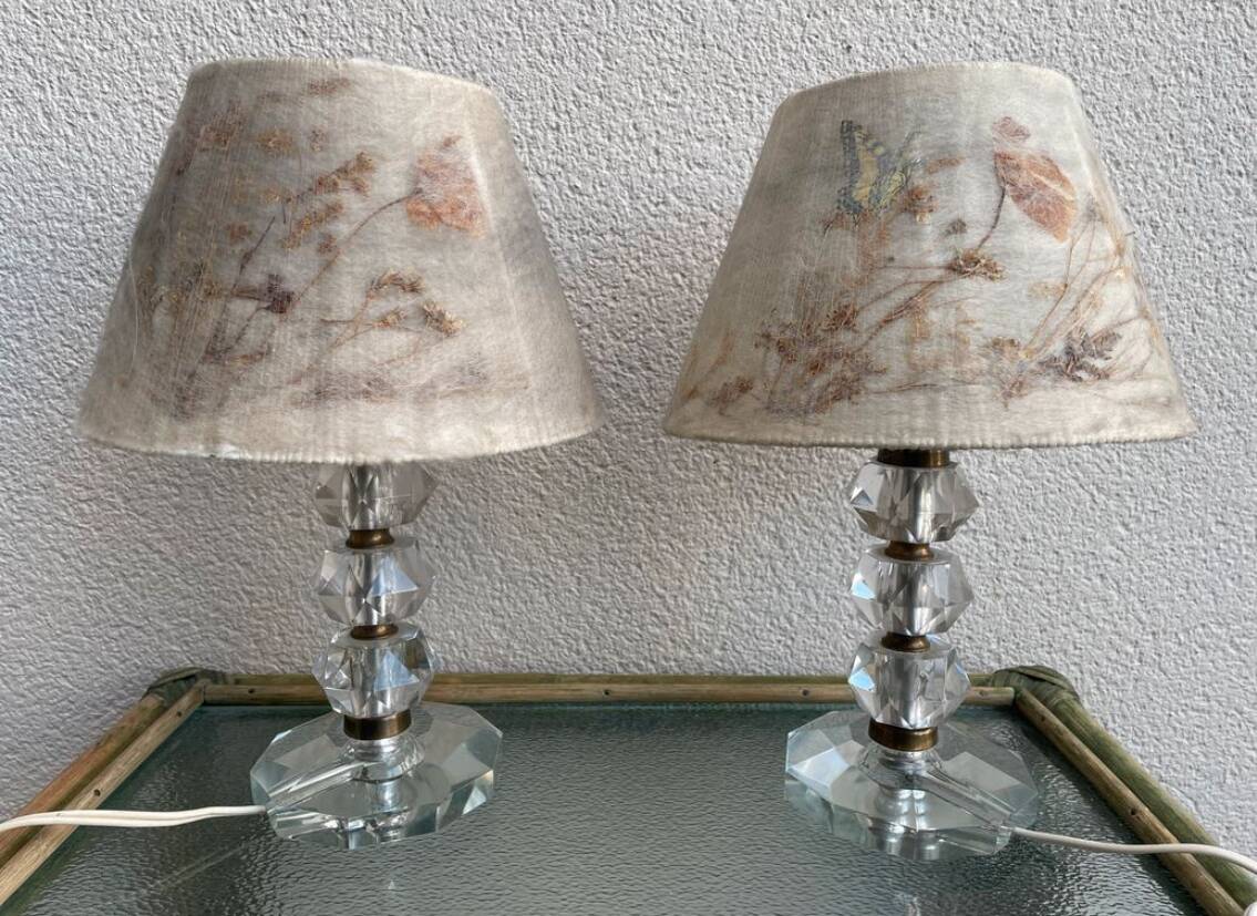Pair of Art Deco lamps