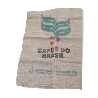 Burlap coffee bag