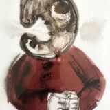 Emmanuelle MESSIKA, Untitled 10 (Drawings series), 2012. Ink on paper signed in pencil