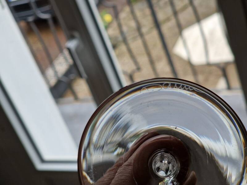 Daum France - Série de 6 verres à eau n°2 en cristal - Modèle Boléro - 17,7