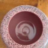 Pink memphis-style vase