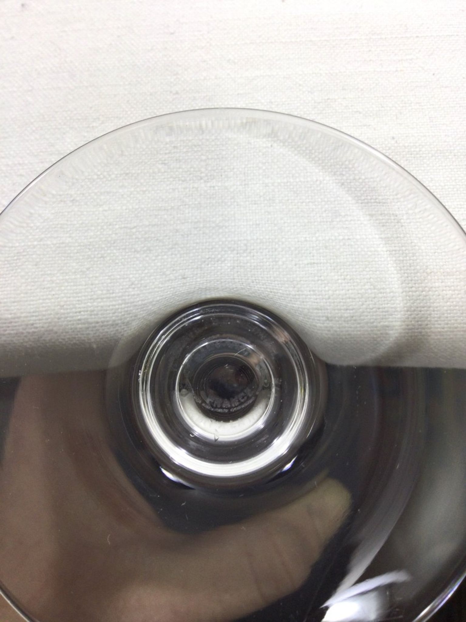 Set of 4 Baccarat balloon wine glasses
