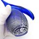 Pichet Colibri Signed Allan Scharff Holmegaard Blue Leaf Silver 27cm