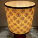 Vintage ceramic lamp from the 1970s.