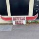 Buffalo Grill sign plate with neon