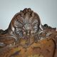 Gilt Leather Room Divider with Rich Carving, Circa 1860