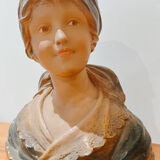 Vintage plaster bust