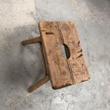 Old milking stool