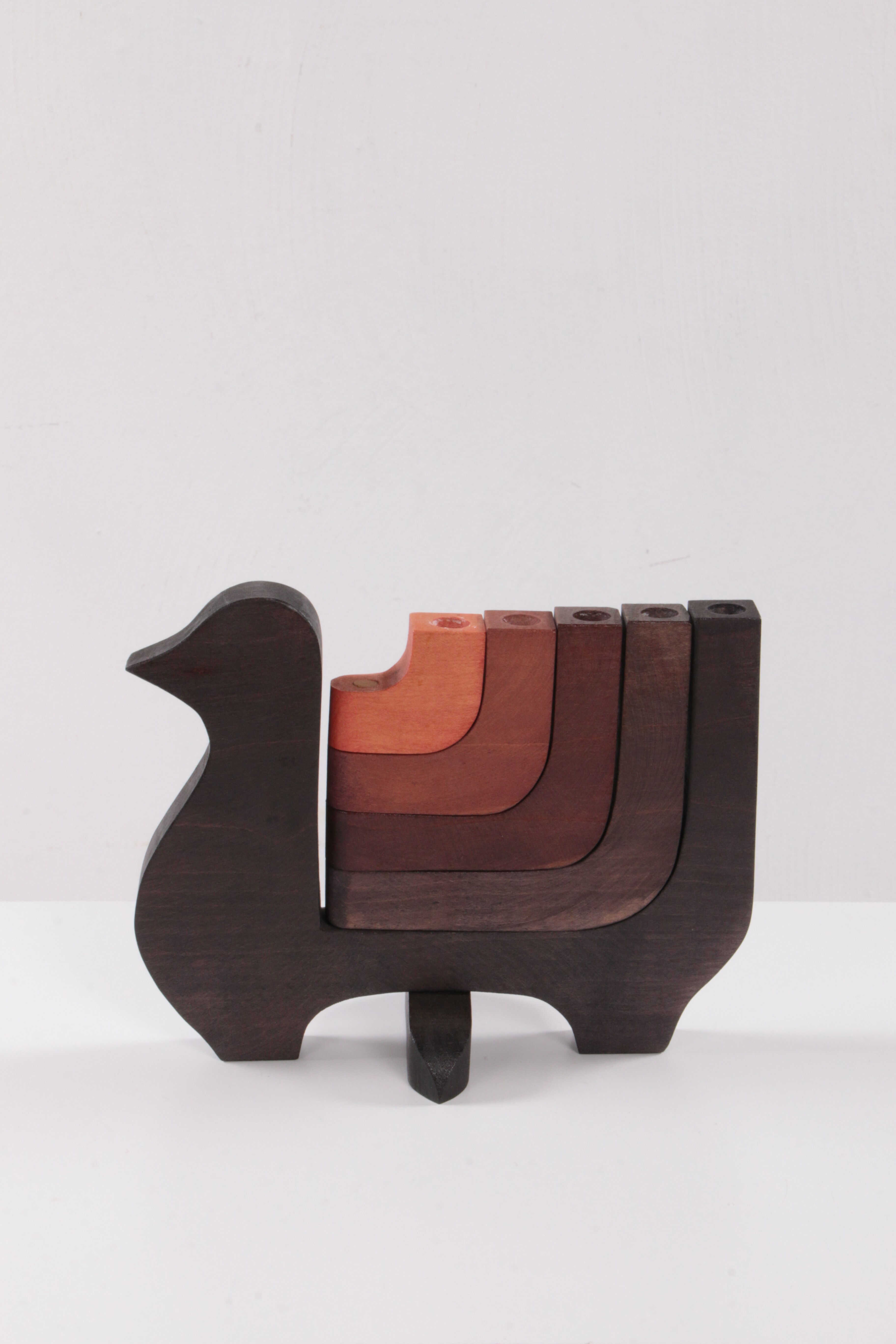 Handmade candle holder design by Don Shoemaker, 1970 Mexico