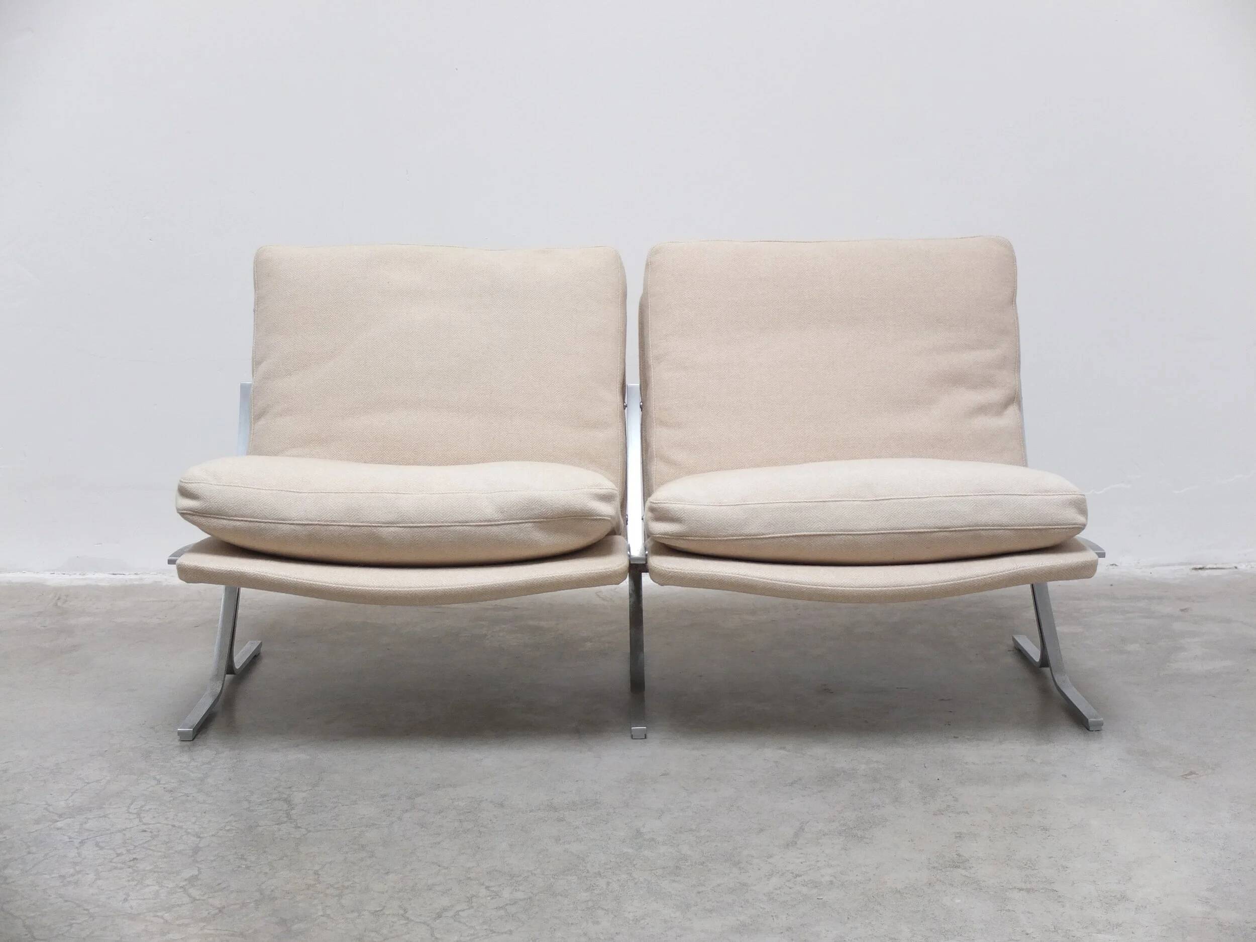 Canapé 2 places unique dans le style de Fabricius & Kastholm, années 1960.
