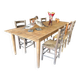 Lot 6 chaises paillées fin 19 eme
