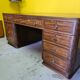 Bureau anglais antique avec placage de palissandre, datant d’environ 1900