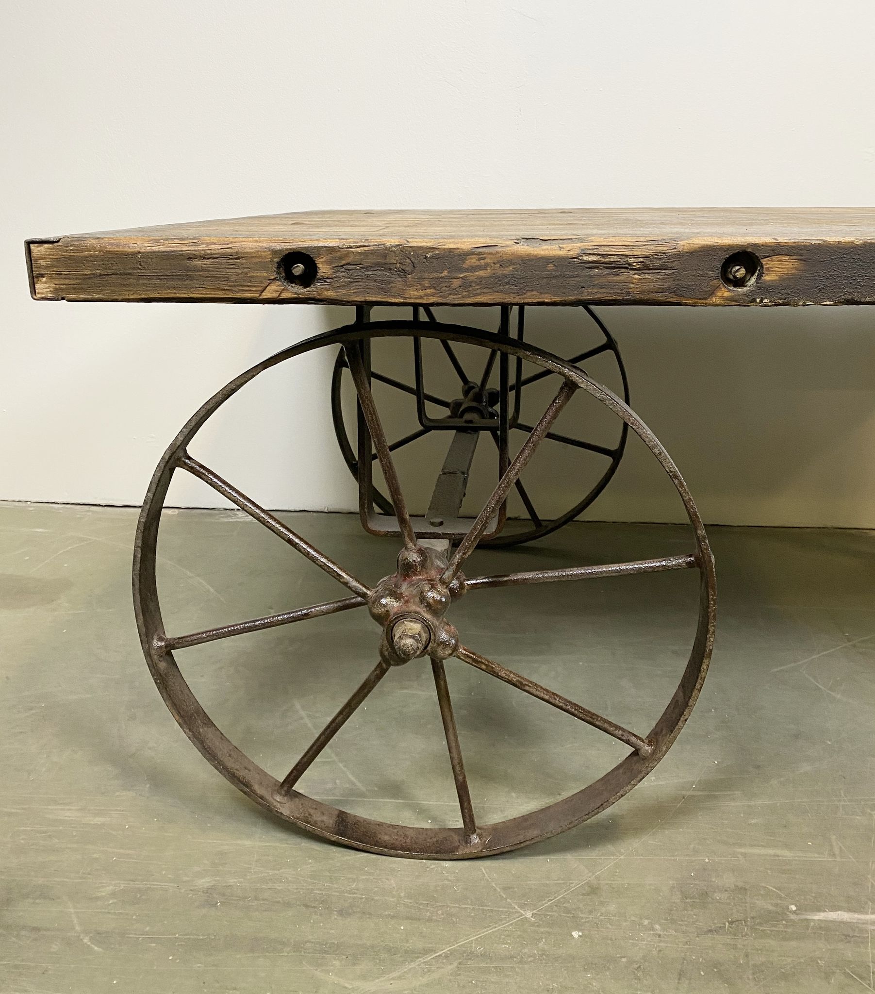 Industrial coffee table, 1950s