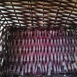 Vintage wicker picker basket
