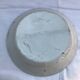 Ancient Plate Deco Ceramics White Drawings Flowers Painted Vintage