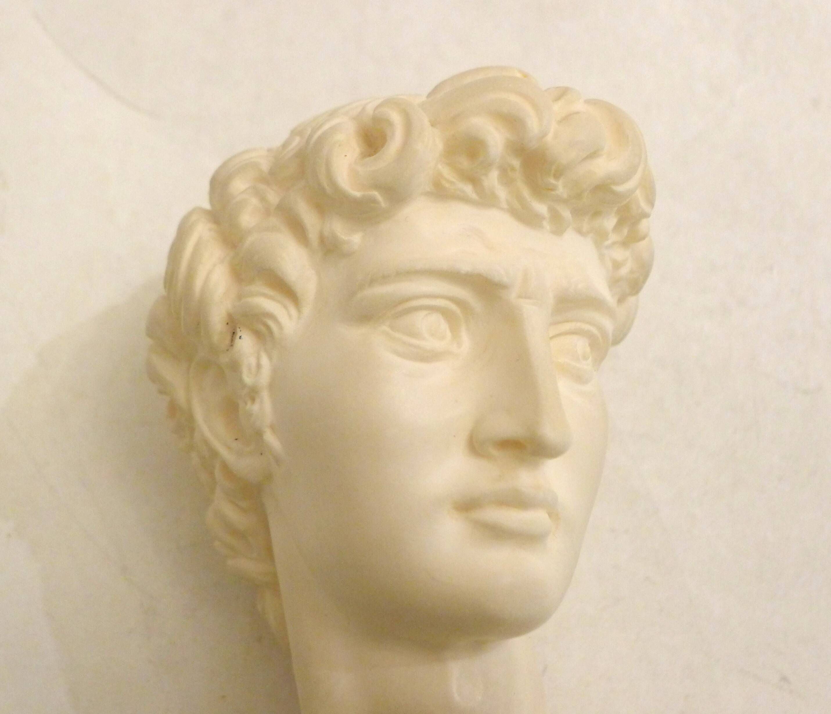 Sculpture Bust of David, Italy 1960s