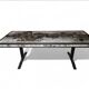 Coffee table - Circa 1960 - Marble and natural stone mosaic
