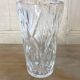 Pair of crystal vases
