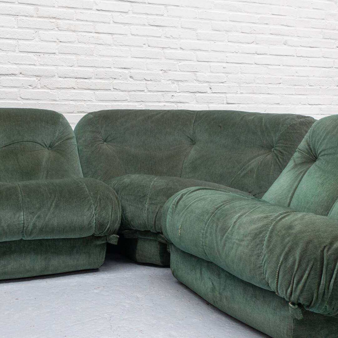 Canapé Modulaire Nuvolone Rino Maturi Mimo Padova Années 1970