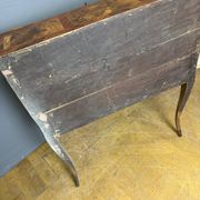 Louis XV slant-top desk in 18th-century marquetry.