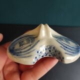 Vintage Vietnamese swan-shaped salt and pepper holder