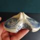 Vintage Vietnamese swan-shaped salt and pepper holder