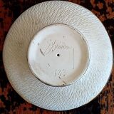 Earthenware fruit bowl - signed and numbered under the base