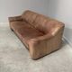 Vintage De Sede DS44 3 seat sofa, 1970s