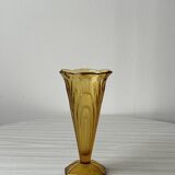 Vase ambré Art déco