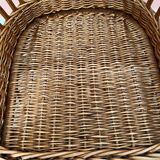 Small wicker children's armchair
