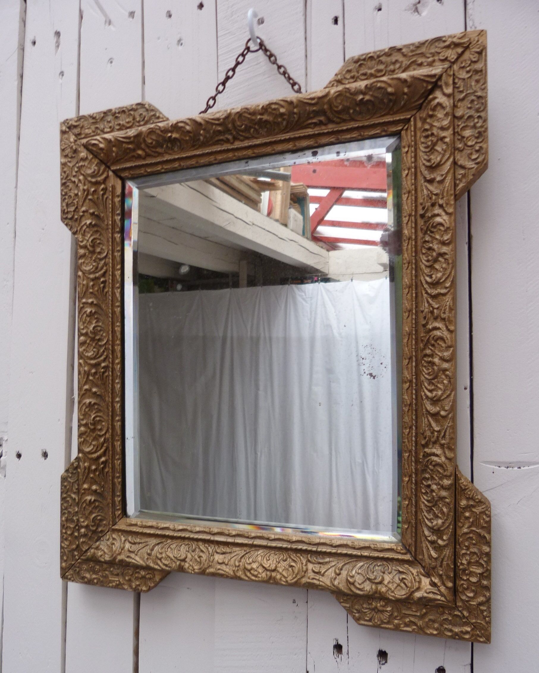 Miroir de barbier 35x41cm
