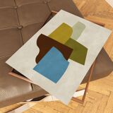 Peinture faite à la main 29,7x42cm