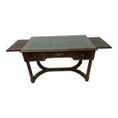 Empire style desk in mahogany and veneer, 20th century