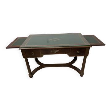 Bureau de style Empire en acajou et placage XXieme siècle