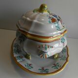 Soupiere " l' antica deruta " faience italienne