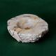 Beige alabaster ashtray by Romano Bianchi, Italy, 1970s