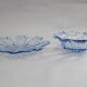 1970s pair of Glass Bowls , Czechoslovakia