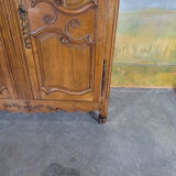 Small Louis XV wardrobe in solid oak