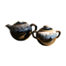 Villerville teapot and sugar pot