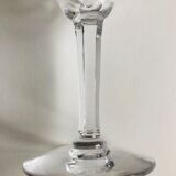 Ensemble de six verres à vin en cristal de Lorraine