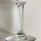 Ensemble de six verres à vin en cristal de Lorraine