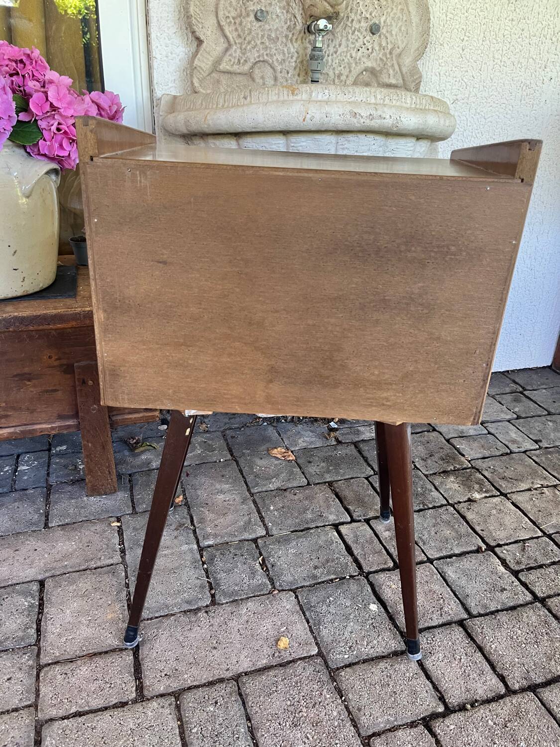 Vintage bedside table