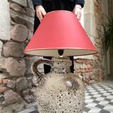 Table lamp XXL H75cm ceramic Fat Lava